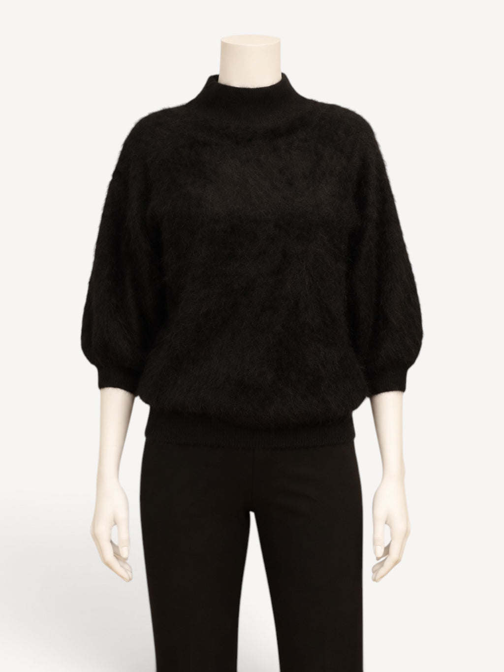 Thom Krom W K 158 sweater in Black, front view