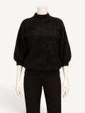 Thom Krom W K 158 sweater in Black, front view