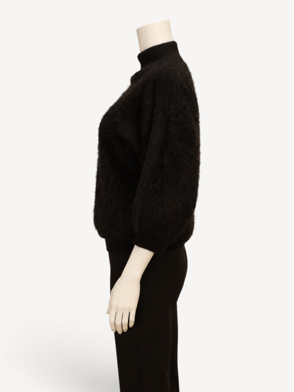 Thom Krom W K 158 sweater in Black, side view