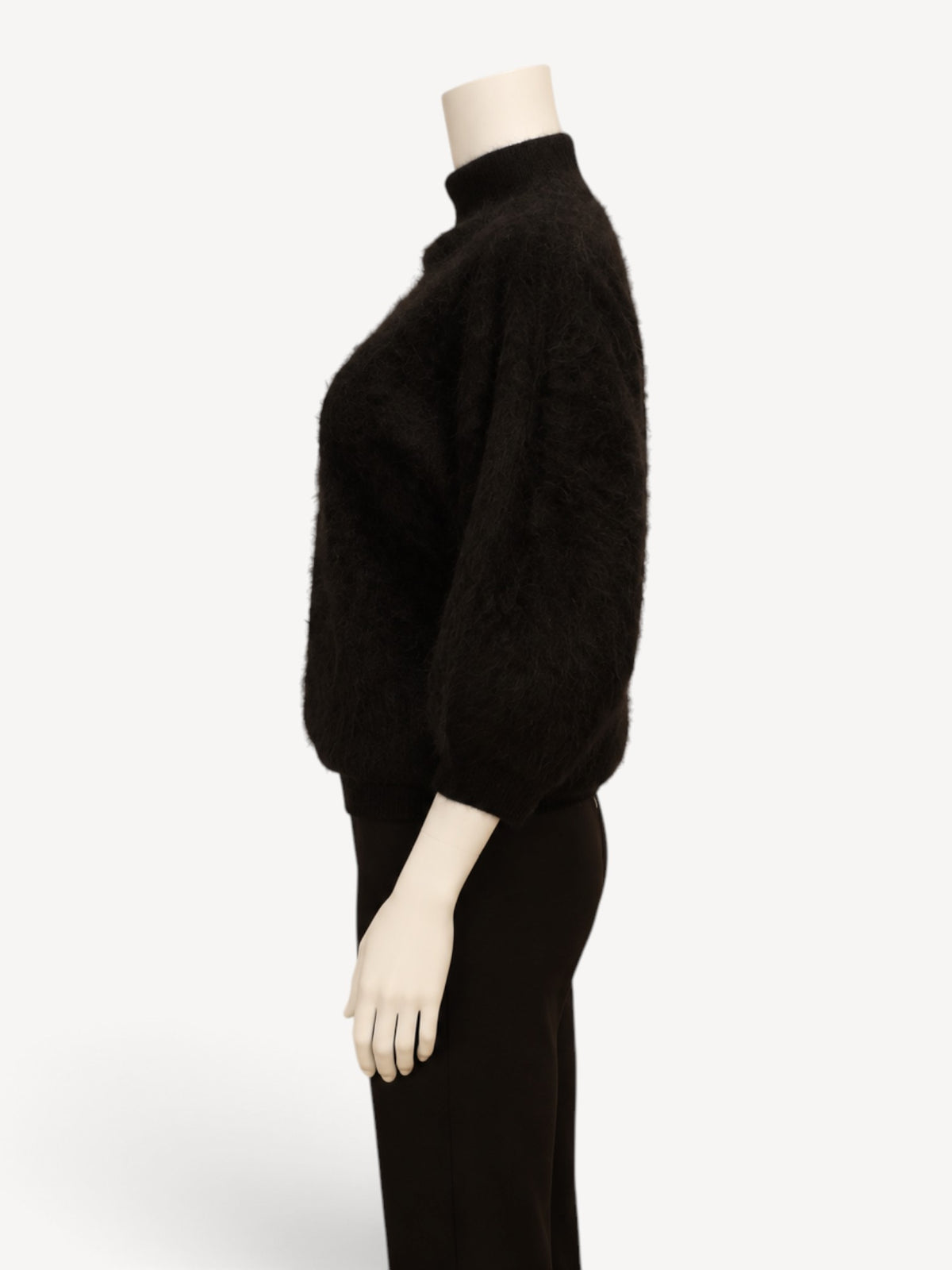 Thom Krom W K 158 sweater in Black, side view