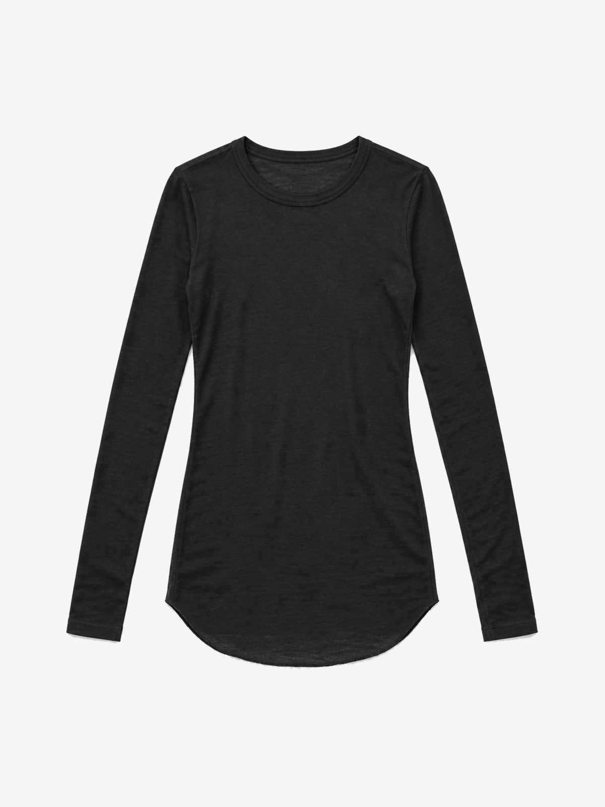 Thom Krom WTS 652 in Black — front flat lay