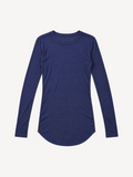 Thom Krom WTS 652 in Eclipse Blue — front flat lay
