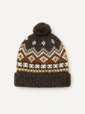 Xírena Snowbird Beanie in Creme Caramel – flat lay view